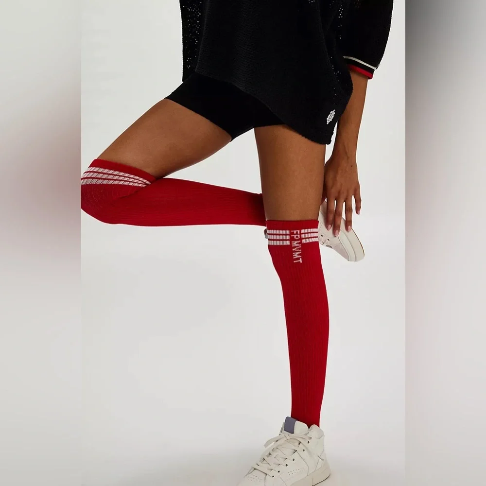 Free People‎ | Race Pace Stripe Scrunch Socks